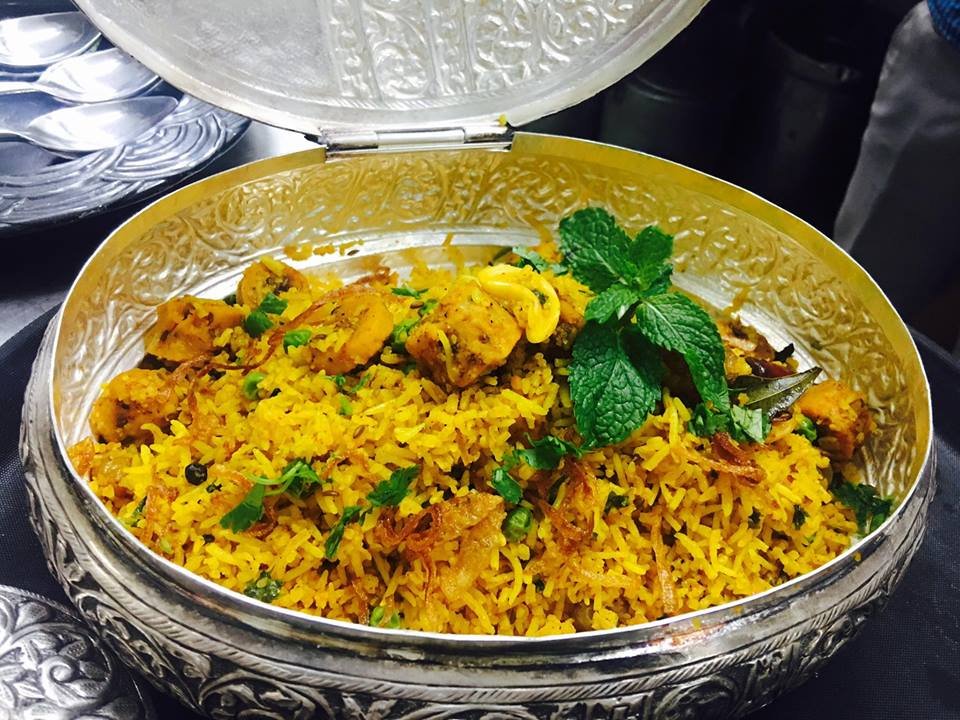 A comforting rice dish served for guests